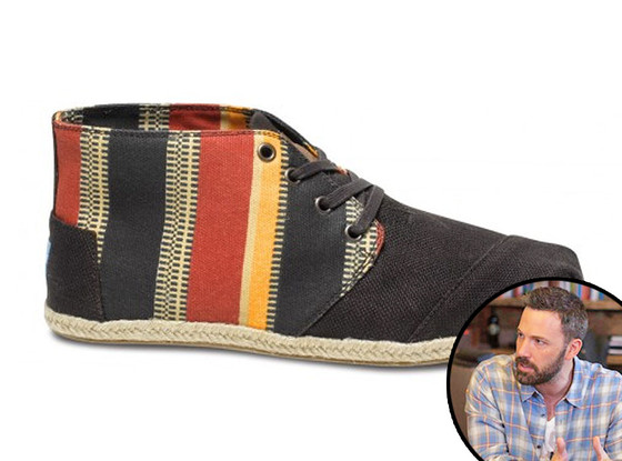 Ben Affleck, TOMS ECI Collaboration Ben Affleck, TOMS ECI Collaboration